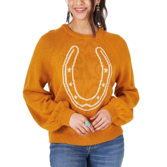 Wrangler RETRO sweater horseshoe - Picture 1 of 3